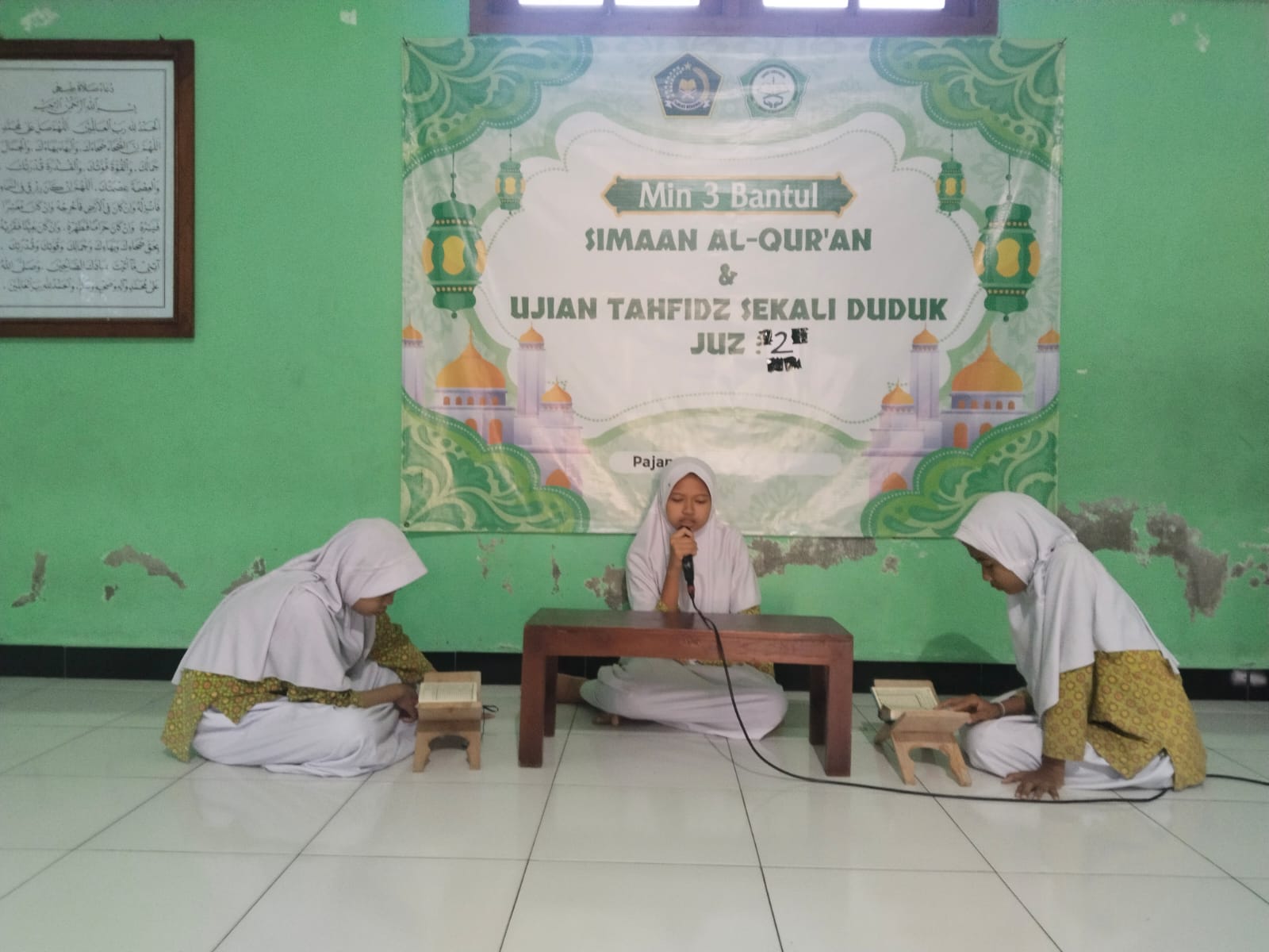 Azizah Fitri Az Zahra, Siswi Kelas 6 A, Sukses Taklukkan Sima’an Tahfidz Juz 2 Sekali Duduk di MIN 3 Bantul