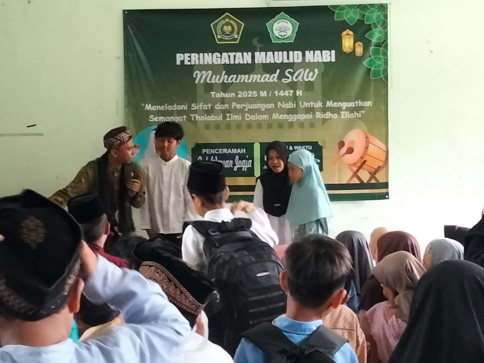 MIN 3 Bantul Gelar Peringatan Maulid Nabi: Perkuat Semangat Belajar dengan Meneladani Rasulullah