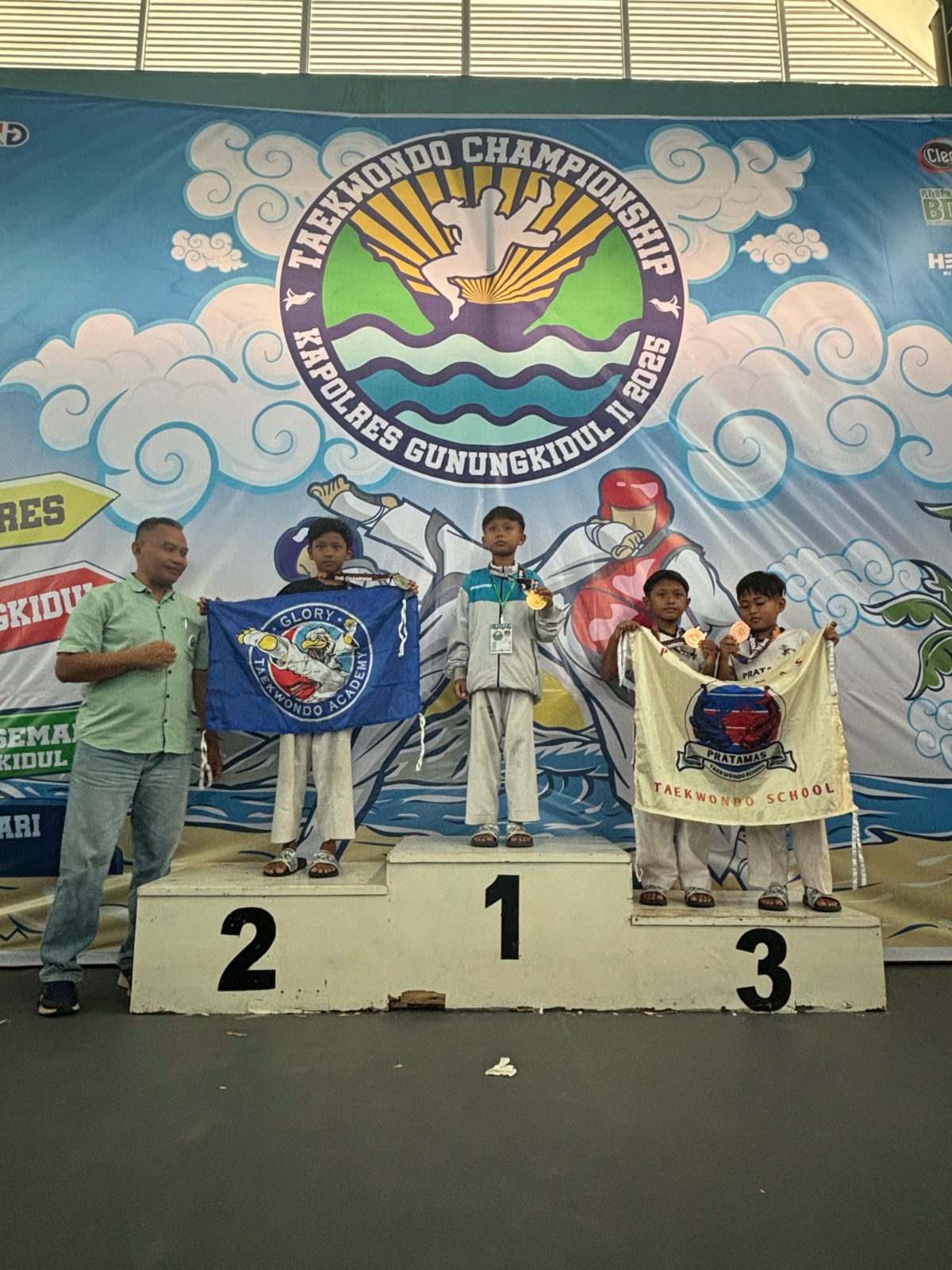 Hebat! Alby Alfarizki, Siswa MIN 3 Bantul, Sabet Juara III Taekwondo Piala Kapolres Gunungkidul